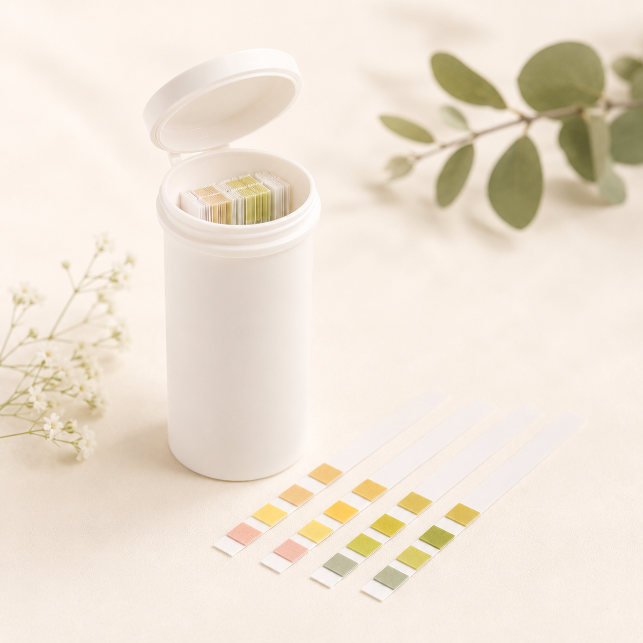 Feminine pH Balance Test