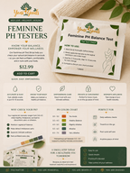Feminine pH Balance Test