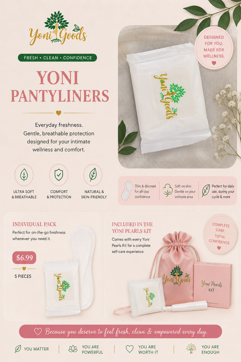Yoni Pantyliners